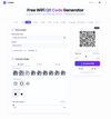 Generate WiFi QR codes with real-time preview. Perfect for cafes, offices, and homes. Download in multiple formats.