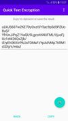 See encrypted result