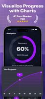 Track your recovery and habit-building progress using streaks, charts, and analytics that keep you motivated every day.