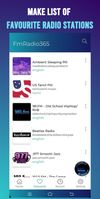 Make list of favourite Radio stations.
