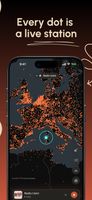 Spin the globe: every dot is a live station