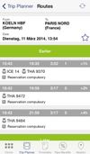 Rail Planner screenshot 2
