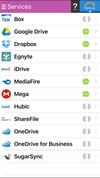 Rainbow - Best cloud storage app screenshot 1