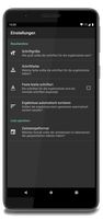 Settings (German)