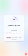 The AI reviews photo quality, expression and profile fit