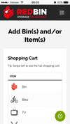 RedBin screenshot 2