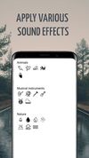 Relax music offline: wind and rain noise screenshot 2