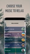Relax music offline: wind and rain noise screenshot 1