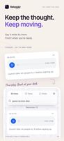 Turn saved thoughts into tasks and reminders.