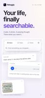 Your life, finally searchable — Reloggly personal inbox.
