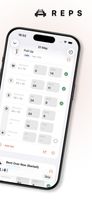Reps - Workout Tracker Gym Log screenshot 2
