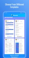  Intelligent CV's Resume Builder screenshot 2