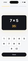 Math mission: solve the problems at the difficulty you set; the bar at the top tracks the round.