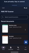 RME PDF Scanner screenshot 1