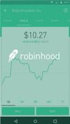 Robinhood screenshot 1