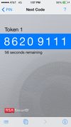 RSA Authenticator (SecurID) screenshot 3