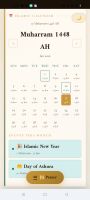 Islamic hijri calender