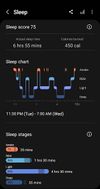 Samsung Health screenshot 3