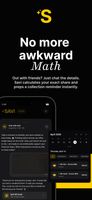 Upload a receipt and let Savi do the math. Instantly share the exact split directly to your friends' Savi accounts.