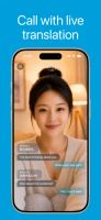 Chat/Call/Video with live translation in 70+ languages