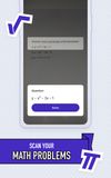 Scan Math - Algebra Solver screenshot 1