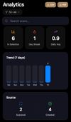 Keep track of your stats!