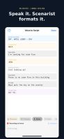 Scenarist Screenwriting screenshot 1