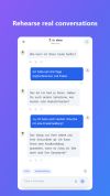 Rehearse real conversations with an AI partner.