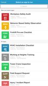 Easy-to-configure mobile apps enable managers to standardize work processes.
