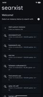 The list of instances to use upon first launch.