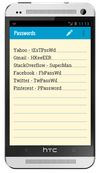 
Notepad

    Ruled & Un-ruled Text
    Attach images and videos
    Complete text formatting options
    Undo/Redo edits
    Add Reminder
    Share notes
    Random password generator
    Text-to-speech: Read notes aloud
    Customizable background themes
    Custom fonts.
    Save as text(.txt) file on SD card

