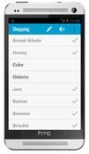 
Checklist

    Easy addition and removing of items
    Drag and sort list item order
    Sharing support
    Custom fonts
    Add reminder
    Text-to-speech: Read out items
    Custom list sorting
    Automatic marking of checklist as completed when all items are checked
    Save as text(.txt) file on SD card

