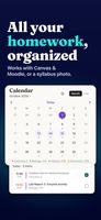 Calendar with every deadline from Canvas, Moodle or a syllabus photo