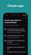 Receive age-specific screening guidelines and timely reminders to schedule routine check-ups with your healthcare provider. Prioritize your overall well-being with expert-recommended care.