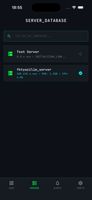 Servers Screen