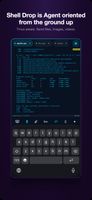A live coding agent session in tmux