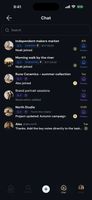 One group, many roles: enable only the modules you need, such as chat, tasks and a shared calendar.