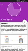 Signal Offline Messenger screenshot 2