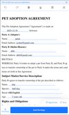 Users can review and customize the generated contract by filling in key terms and clauses before sending it for signature.