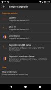 Sign-in options