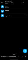 OLED black darkmode, folder view