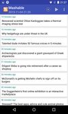 Simple News Reader screenshot 1