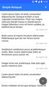 Simple Notepad - Free screenshot 1