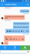 Chat screen