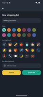 Give each list its own name, color, icon and due date.