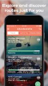 Search & Explore:
Headed to a concert. Traveling to a new city. Watching your favorite team. Search routes to any destination or explore routes curated for you.