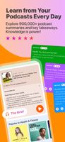Skimr - AI Podcast Player screenshot 1