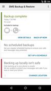 SMS Backup & Restore screenshot 1