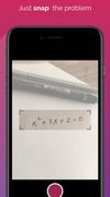 Snapmath - photo math solver screenshot 1
