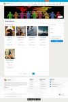This image displays the member directory page on a SocialEngine platform, allowing users to browse and connect with other members based on various criteria.